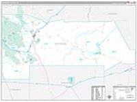 San Miguel, Nm Carrier Route Wall Map